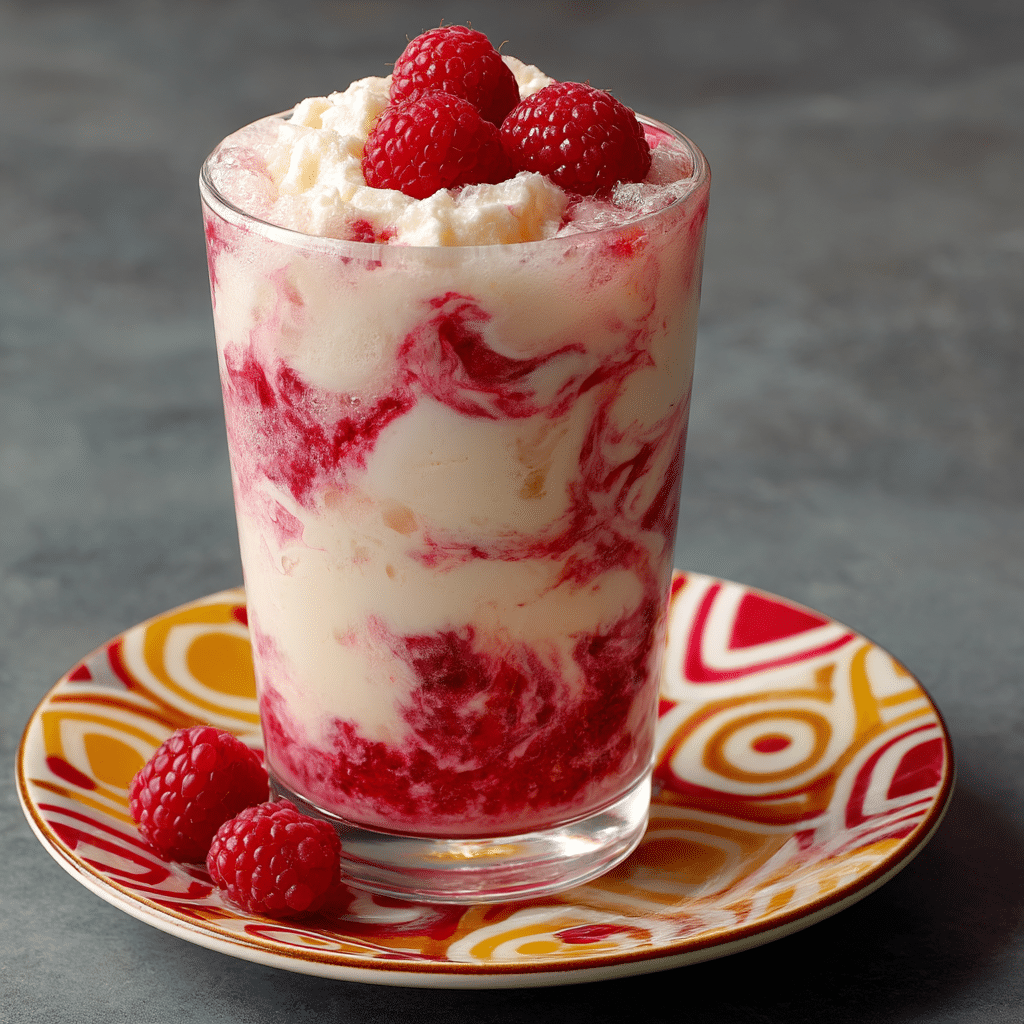 Raspberry Rhubarb Fool