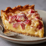 Rhubarb Custard Pie