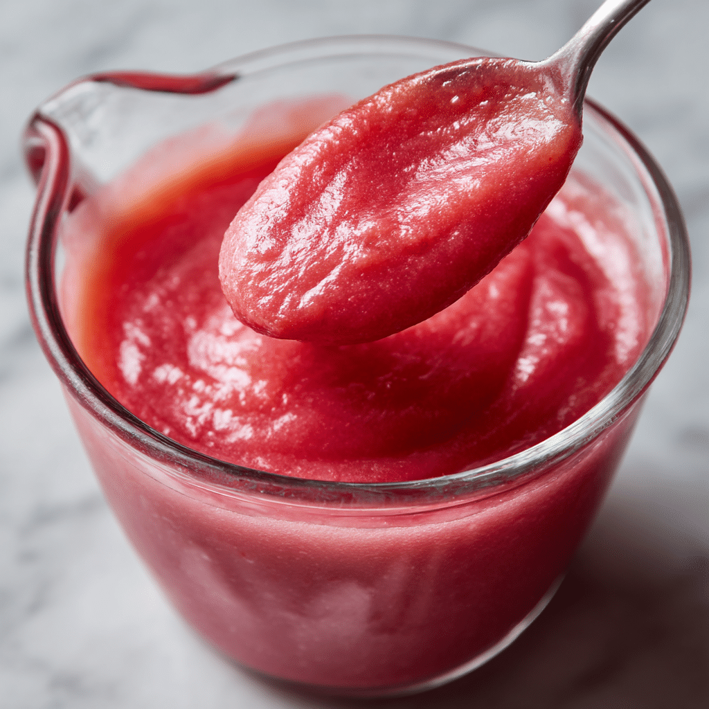 Rhubarb Sauce Recipe