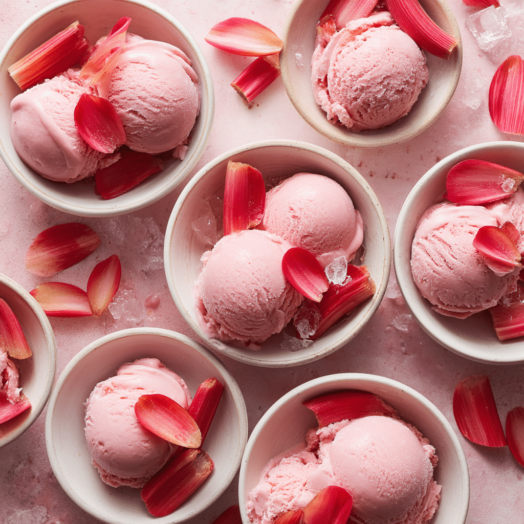 Rhubarb Gelato