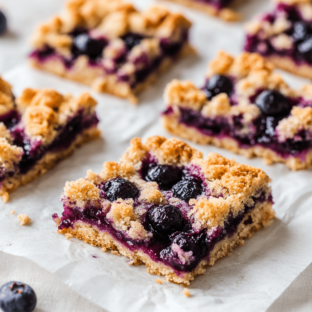 Blueberry Crumb Bars