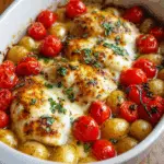 Caprese Chicken and Potatoes