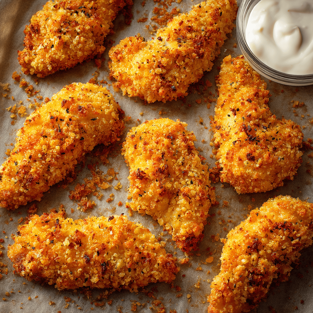 Crispy Sriracha Buttermilk Oven Fried Chicken