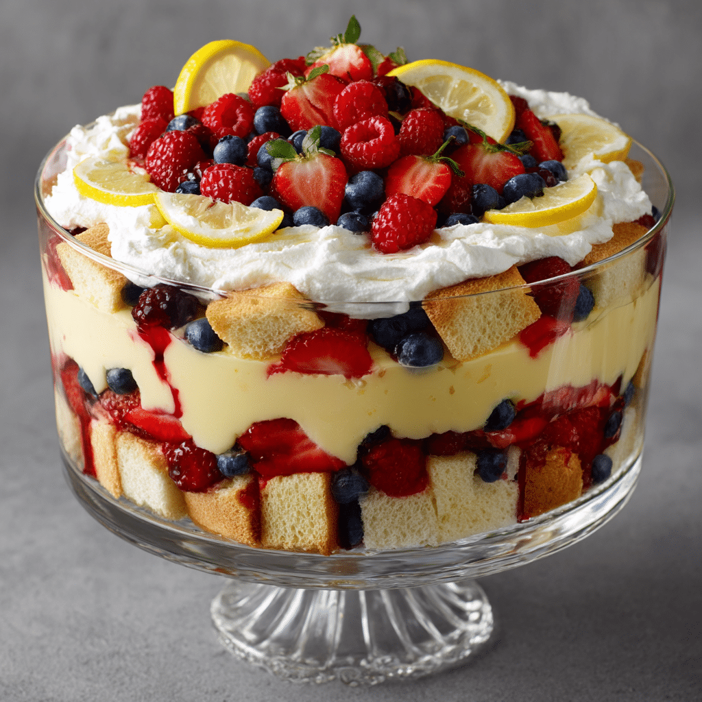 Lemon Berry Trifle