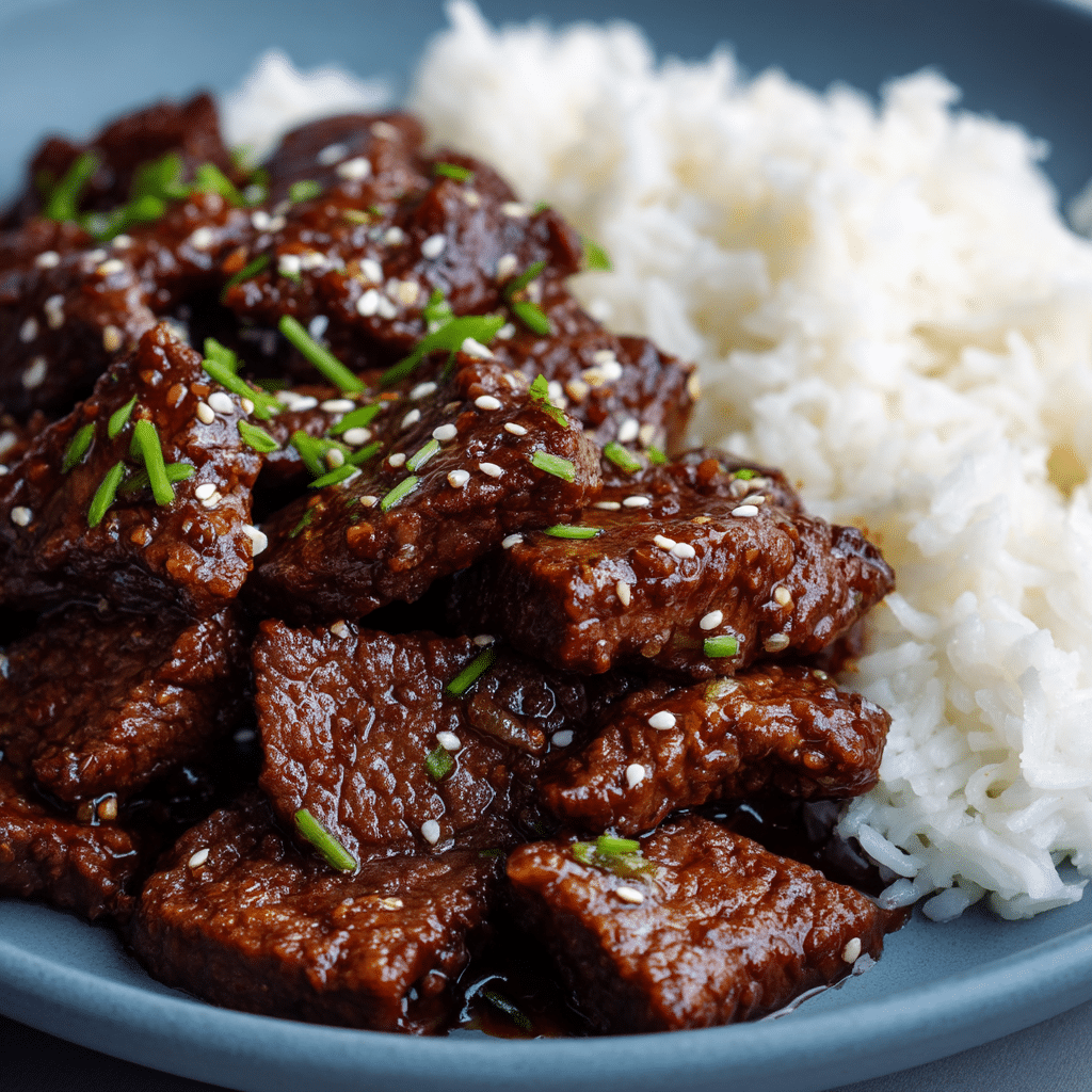 Maple Ginger Beef