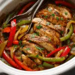 Slow Cooker Chicken Fajitas