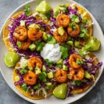 Shrimp Avocado Tostadas
