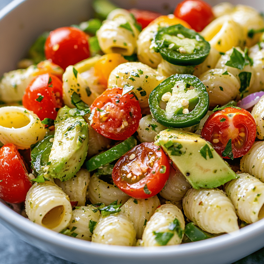 Cilantro Lime Pasta Salad