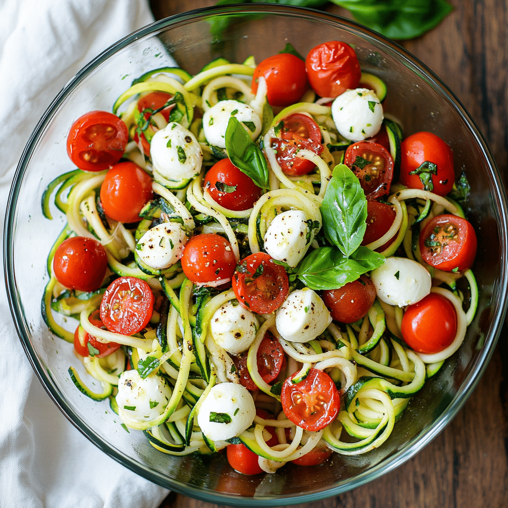 Caprese Zoodle Salad