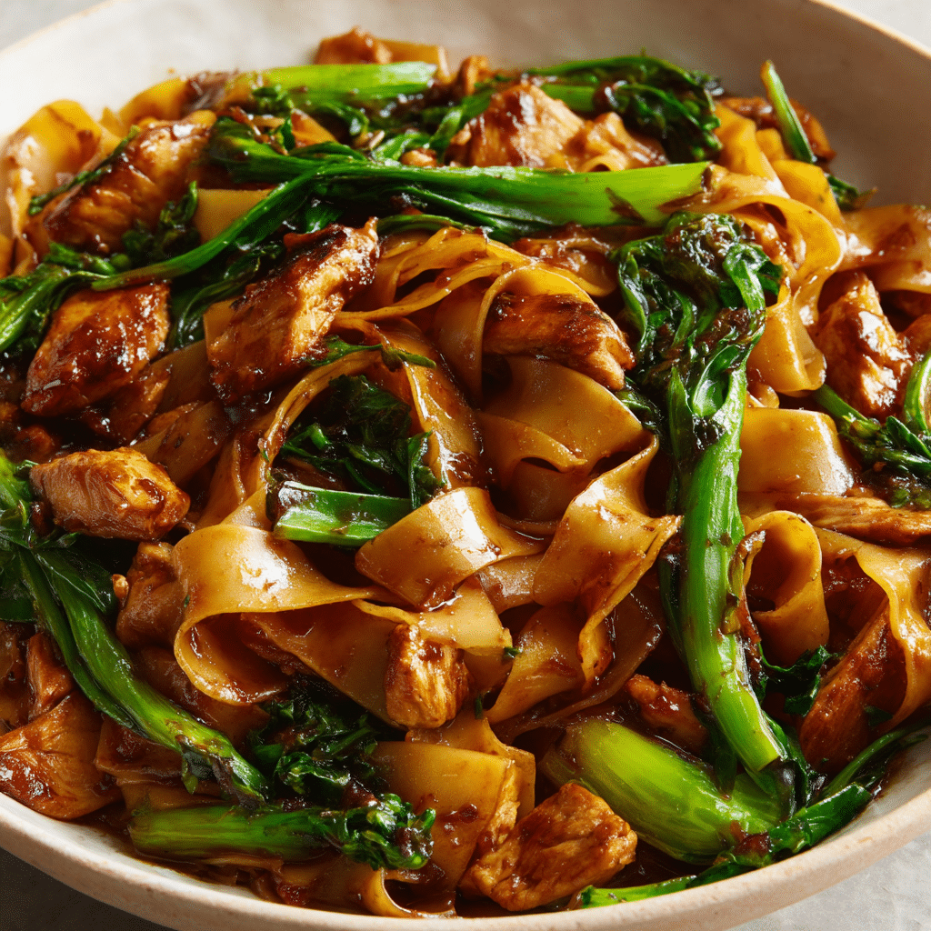 Delicious Pad See Ew: Easy Thai Stir-Fried Noodles Recipe