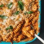 Chicken Parmesan Pasta Casserole