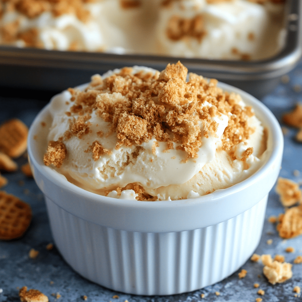 No Churn Banana Ice Cream