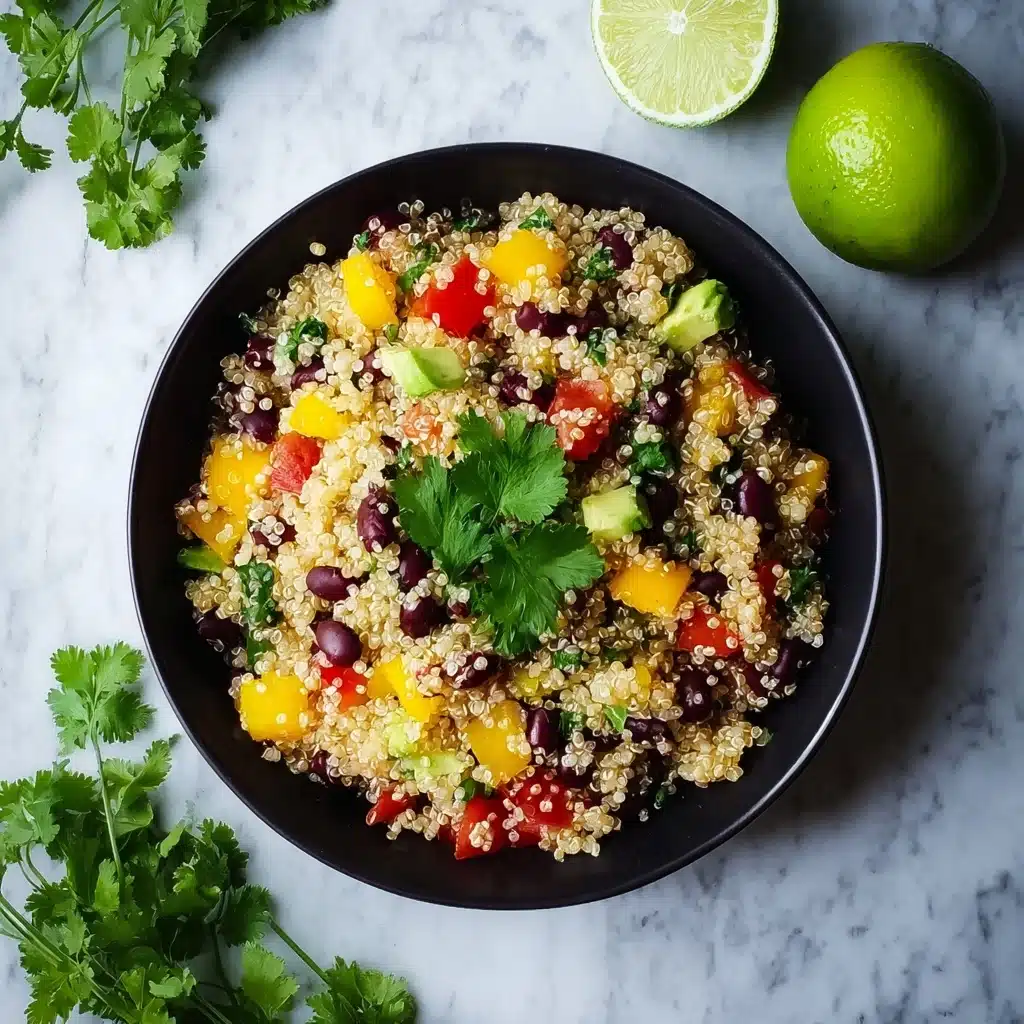 Southwest Quinoa Salad with Lime Vinaigrette Recipe - Recipe Image