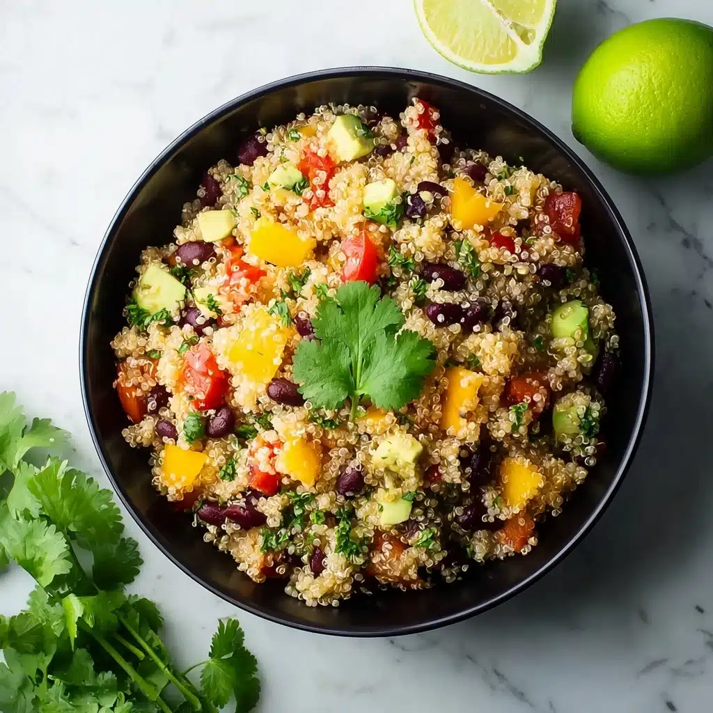 Southwest Quinoa Salad with Lime Vinaigrette Recipe - Recipe Image