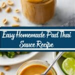 Pad Thai Sauce Recipe