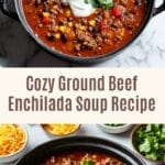 Ground Beef Enchilada Soup Recipe