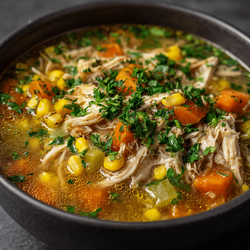 Instant Pot Chicken Vegetable Soup (Quick & Healthy)