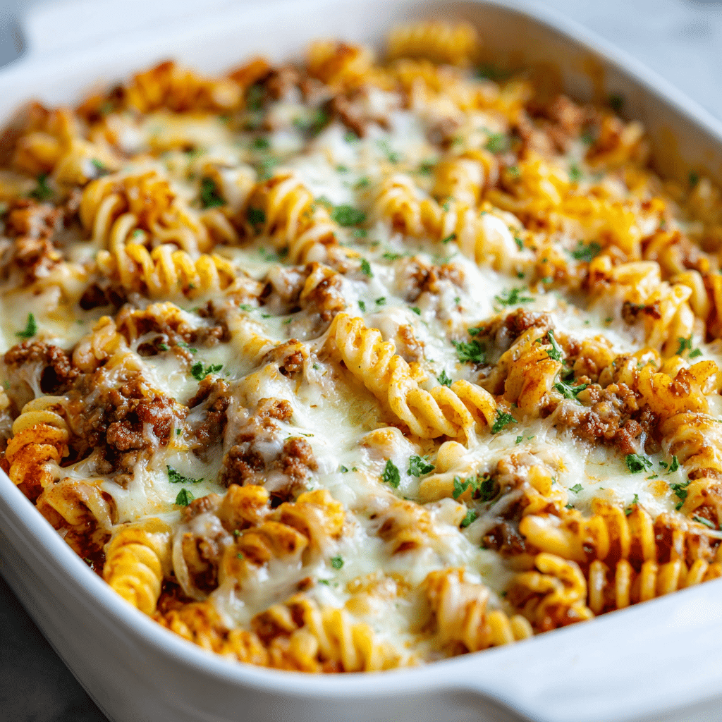 Ground Beef Pasta Bake