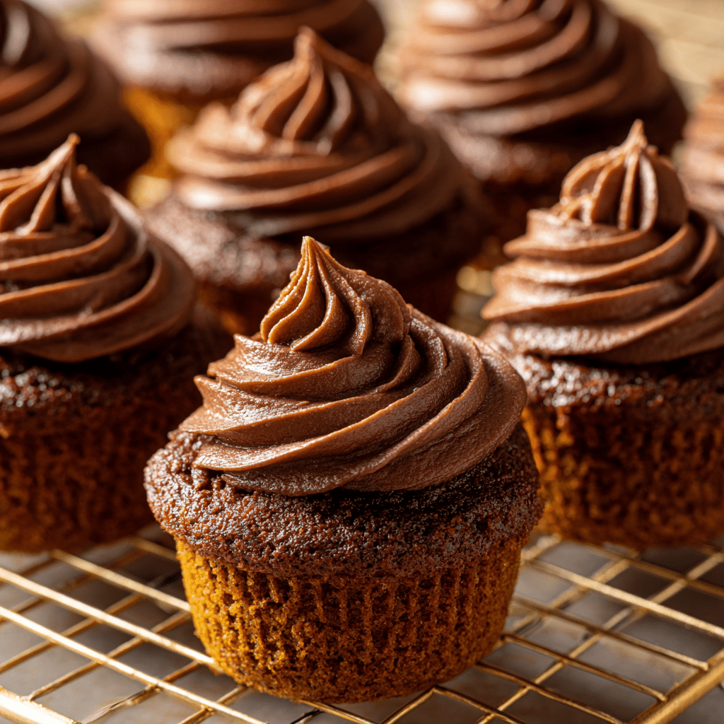 Mini Chocolate Cupcakes