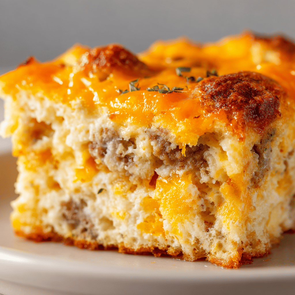 Easy Sausage Egg Biscuit Casserole Recipe
