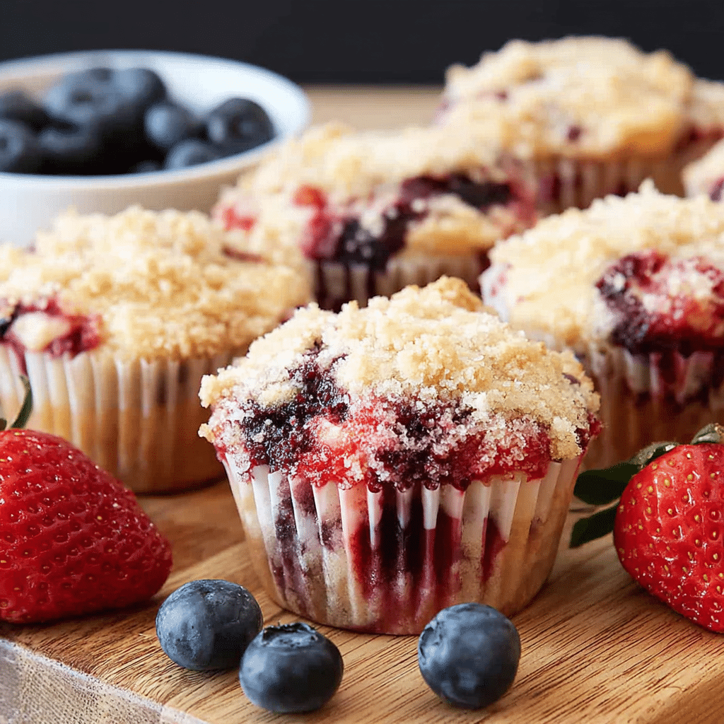 Mixed Berry Muffins