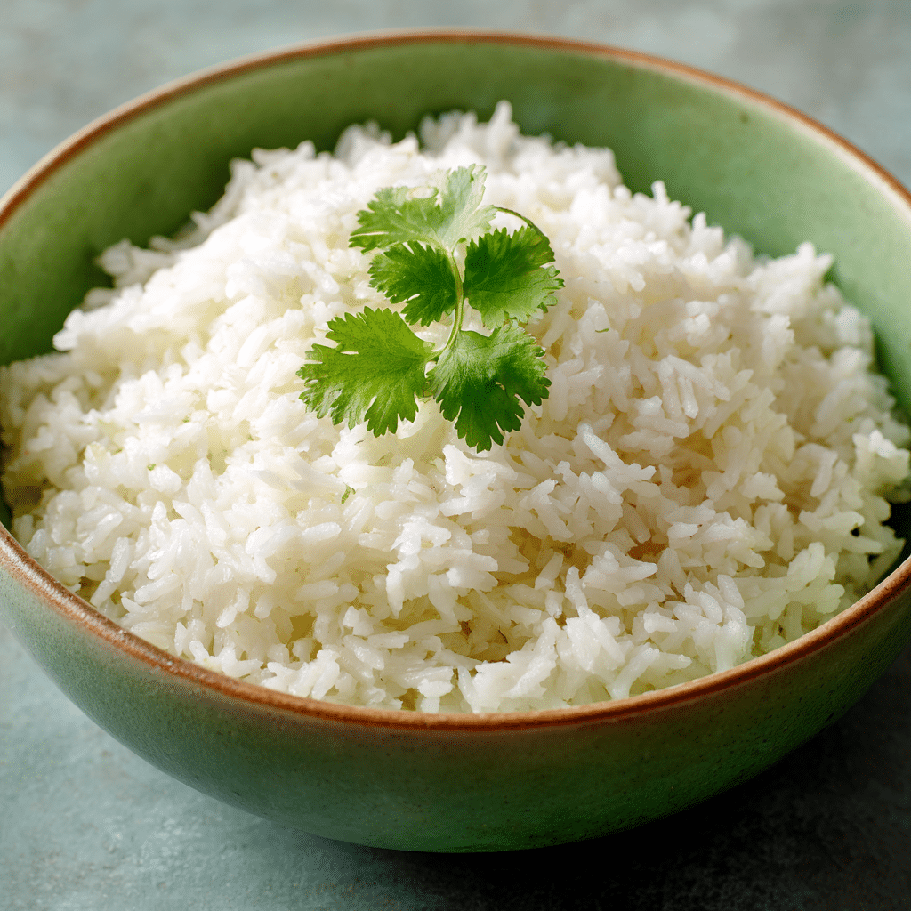 Cilantro Lime Coconut Rice