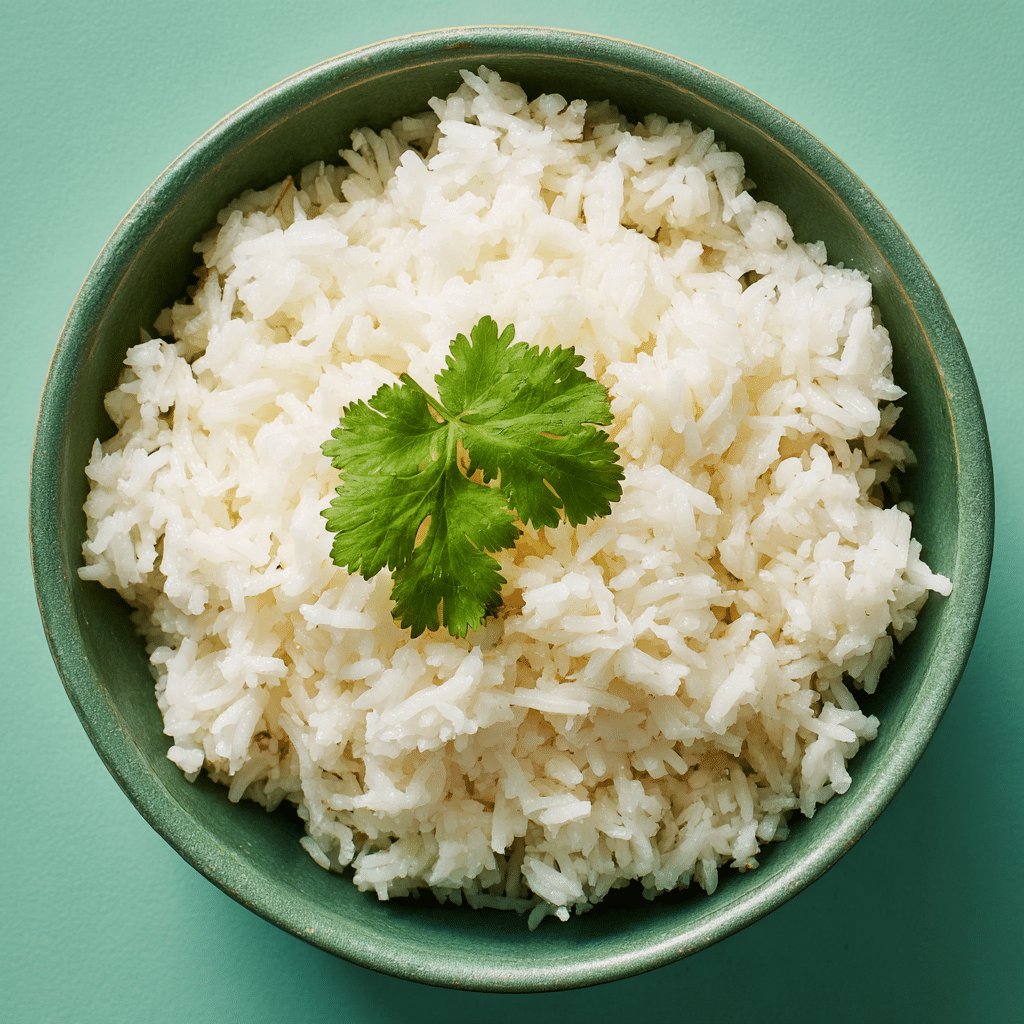 Cilantro Lime Coconut Rice
