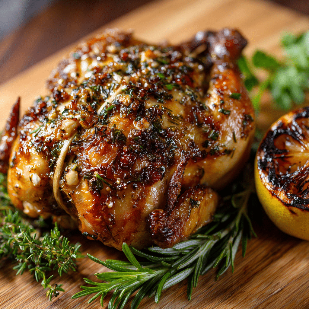 Roasted Cornish Hens in Oven