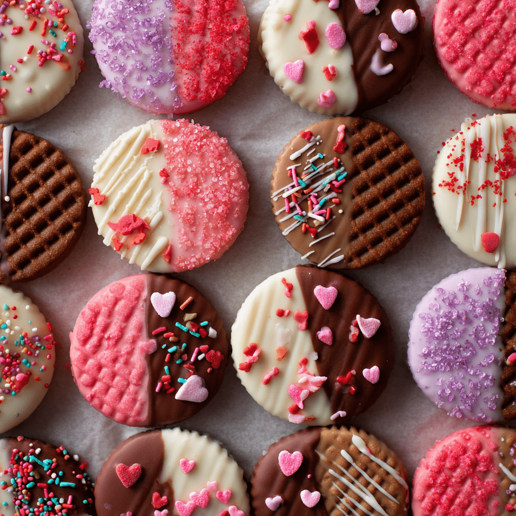 Chocolate Covered Wafer Cookies