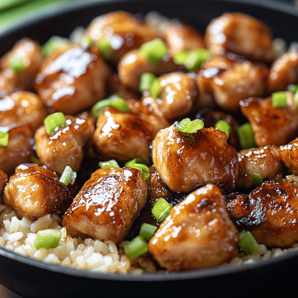 Honey BBQ Chicken Rice