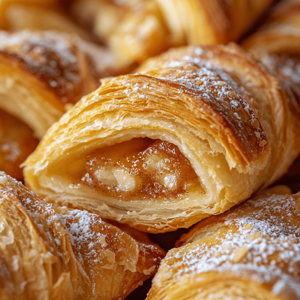 Warm Cinnamon Crescent Twists