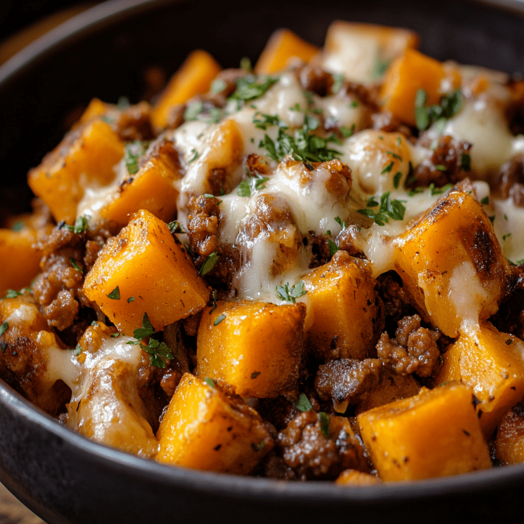 Ground Turkey Sweet Potato Casserole