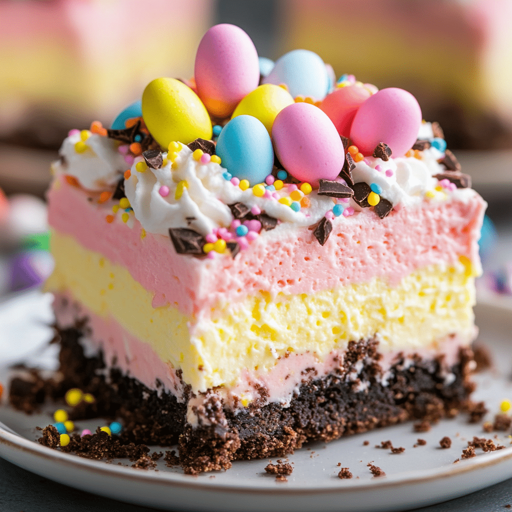 Easter Dirt Cake Casserole