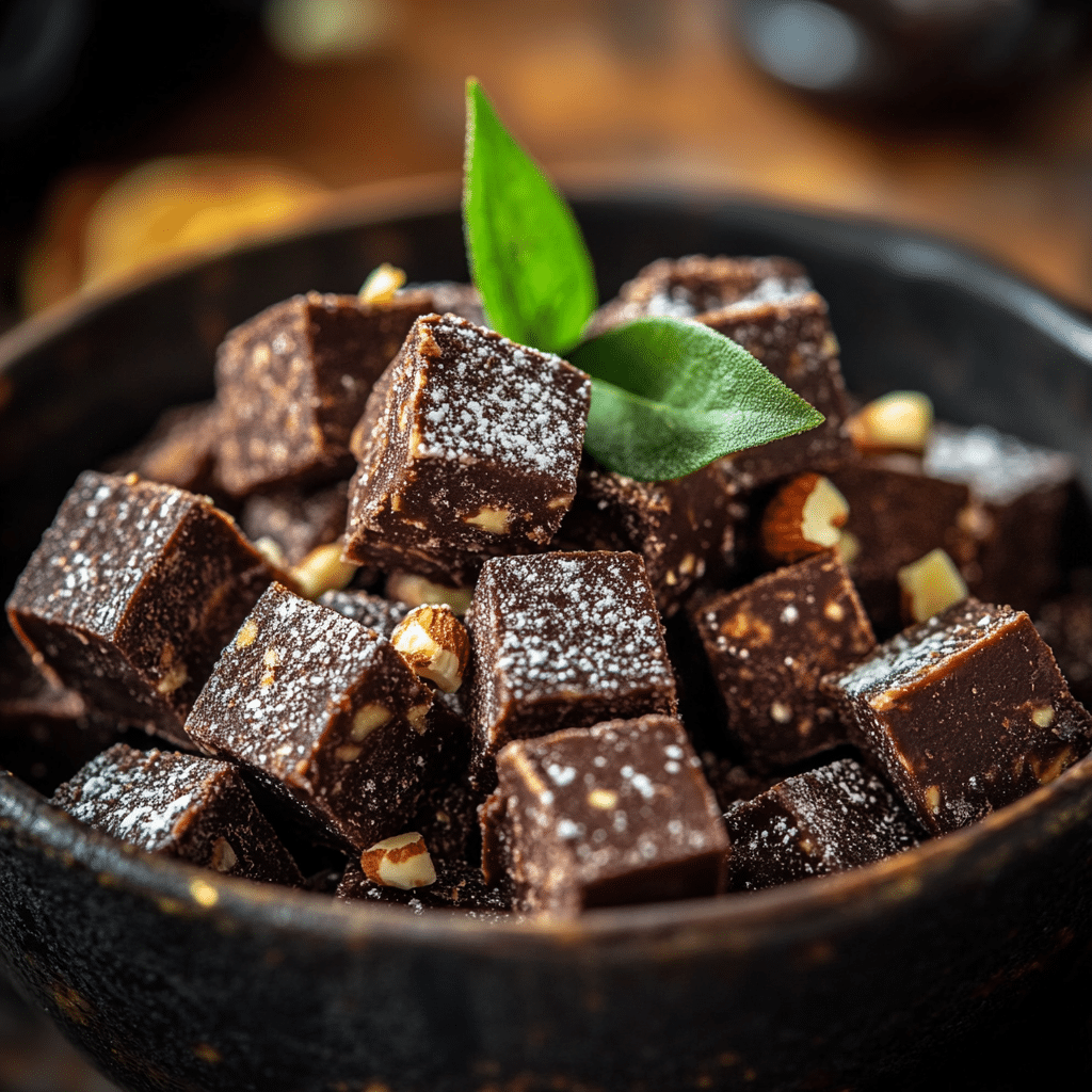 Homemade Brownie Batter Puppy Chow