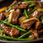 Chinese Beef and Onion Stir-Fry