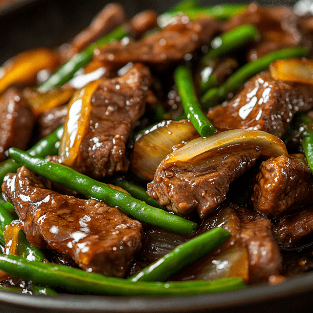 Chinese Beef and Onion Stir-Fry