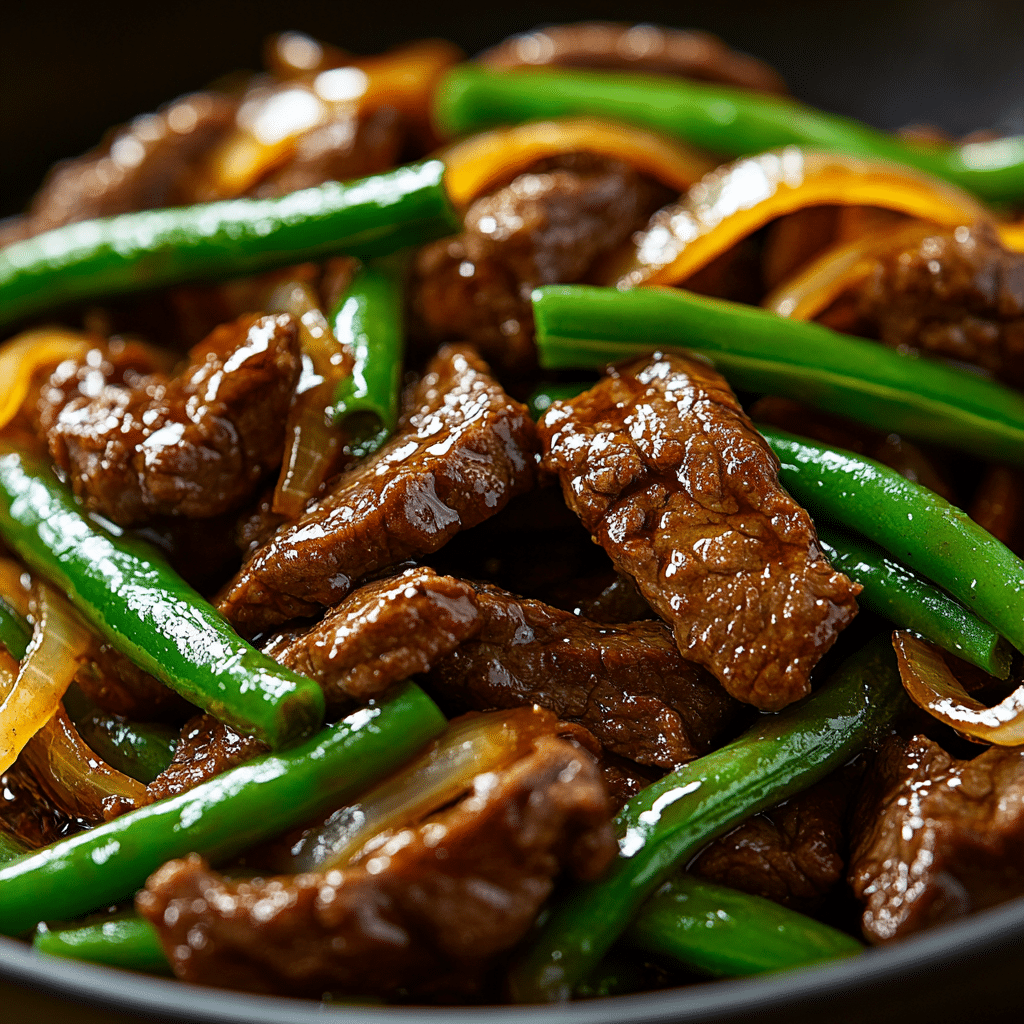Chinese Beef and Onion Stir-Fry