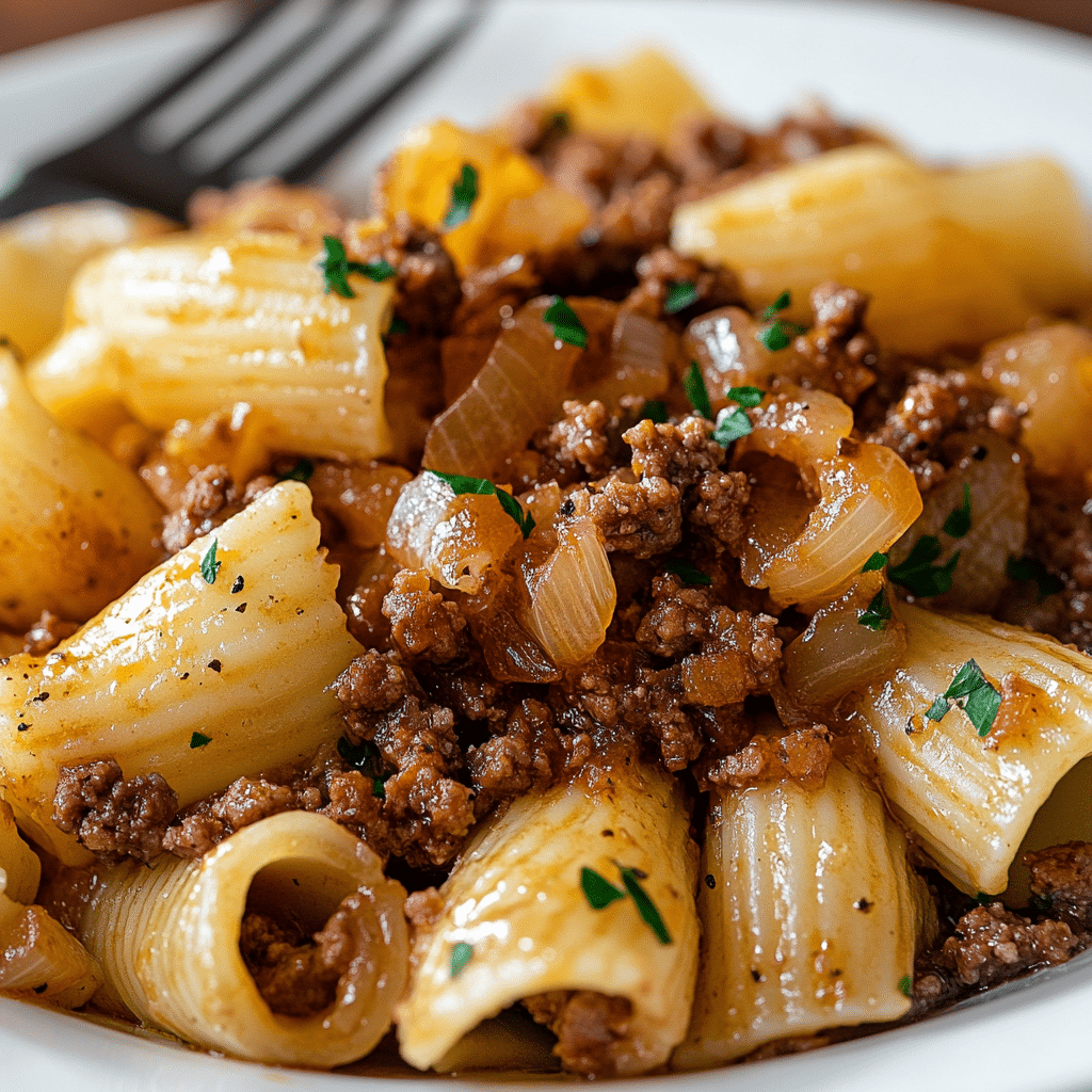 French Onion Ground Beef Casserole