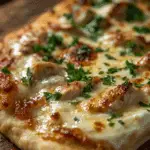 White Garlic Chicken Pizza