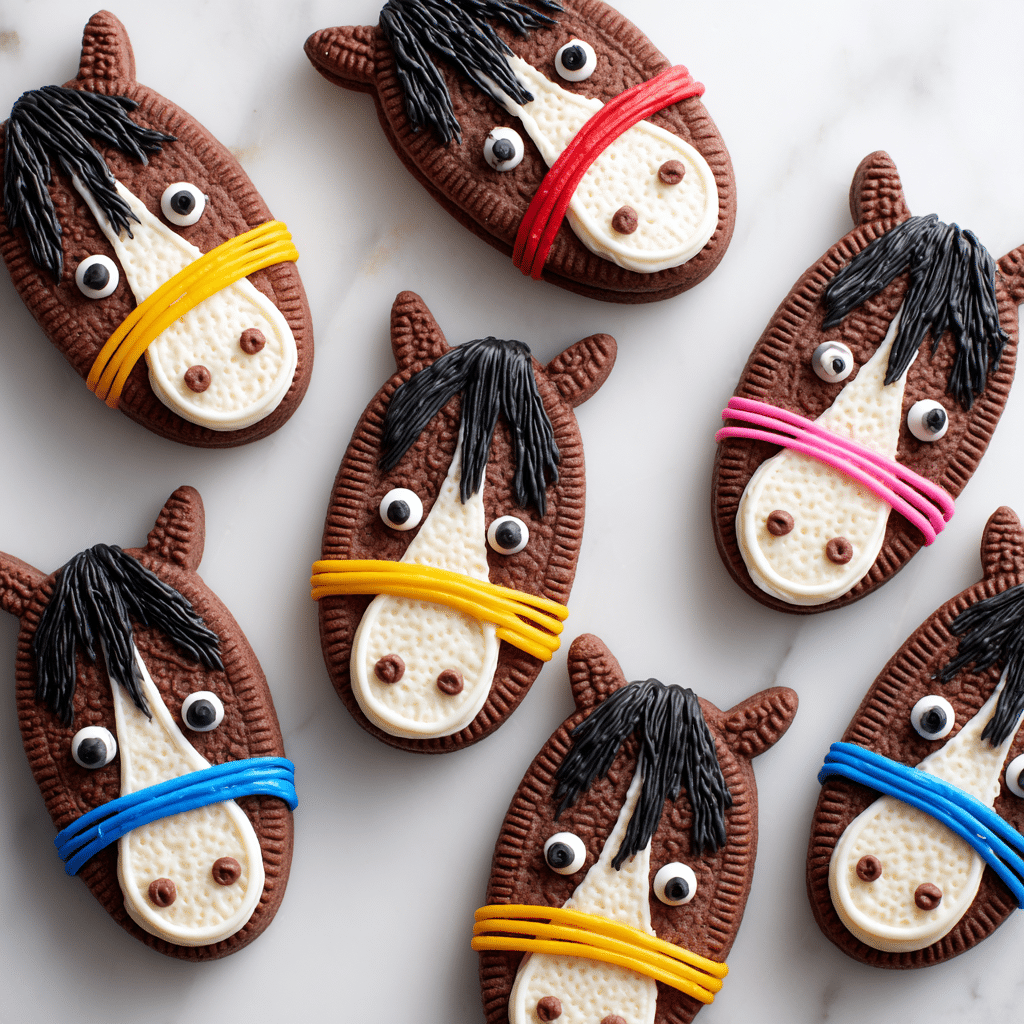 No Bake Horse Cookies