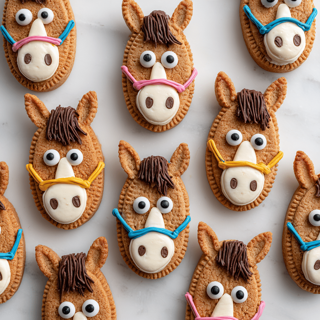 No Bake Horse Cookies