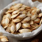 Easy Salted Roasted Pumpkin Seeds (GF, Keto, Paleo, Whole 30, Vegan)