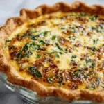 Spinach and Feta Quiche