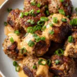 Turkey Meatballs and Spicy Aioli (Gluten-Free, Low Carb, Keto)