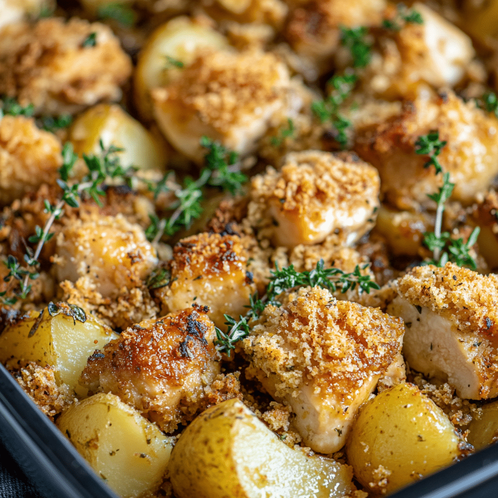 Dolly’s Chicken and Stuffing Casserole