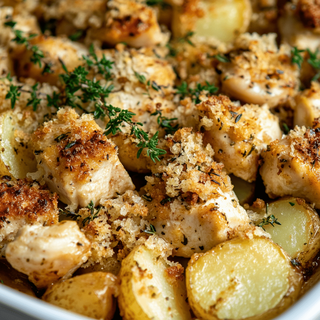 Dolly’s Chicken and Stuffing Casserole