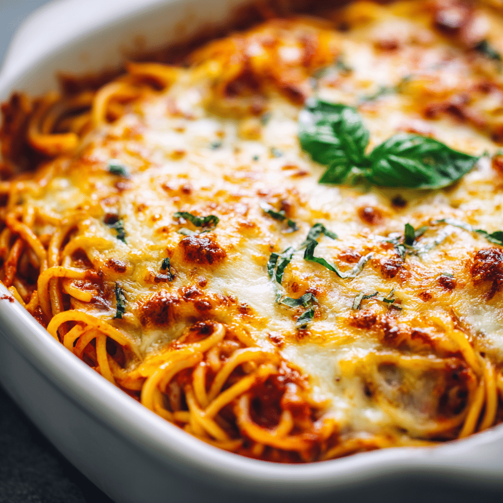 Authentic Italian-Style Spaghetti Bake