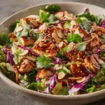 Healthy Asian Chicken Crunch Salad
