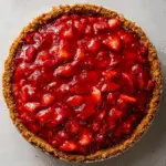 Strawberry Rhubarb Cream Pie