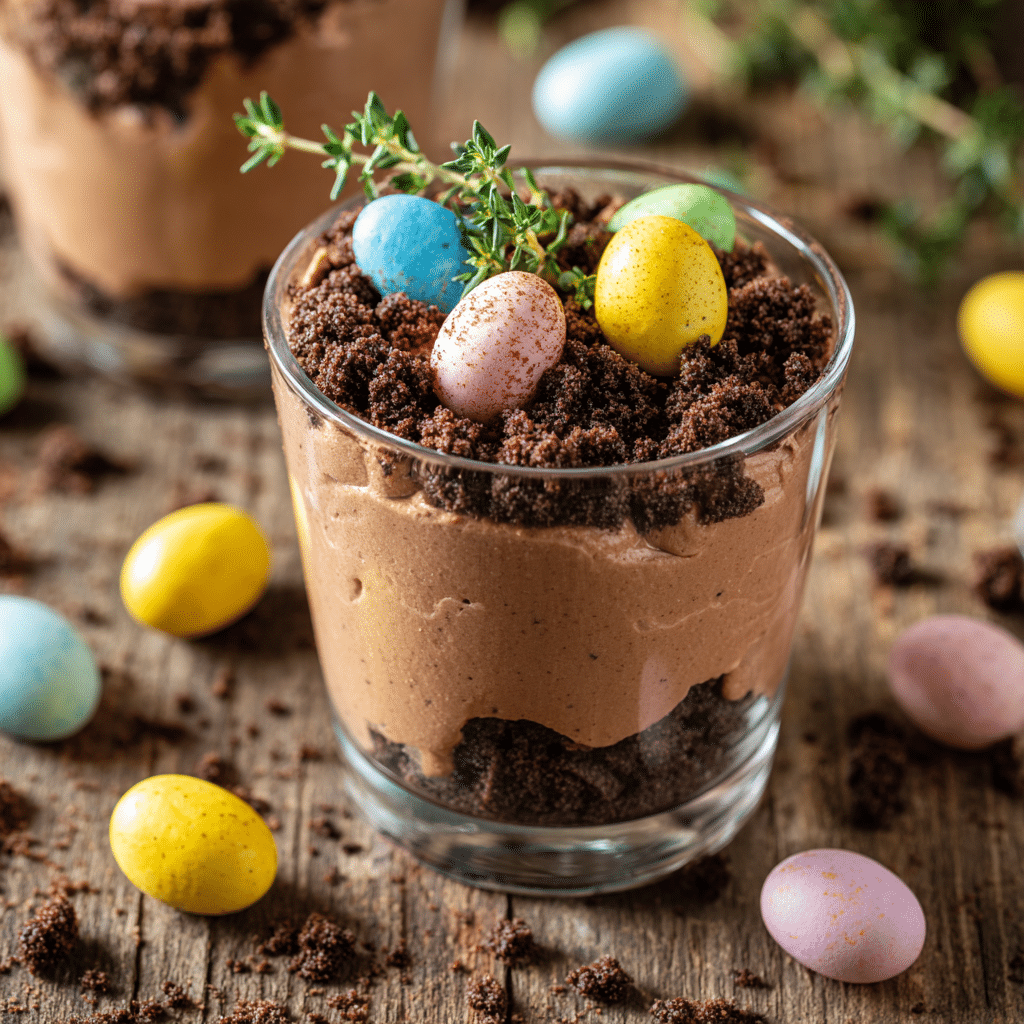 Easter Dirt Cups